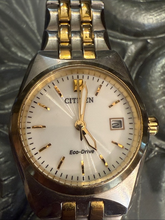Citizen Corso Eco Drive Two-Tone Bracelet Watch in Gold and Silver Womens main image 8